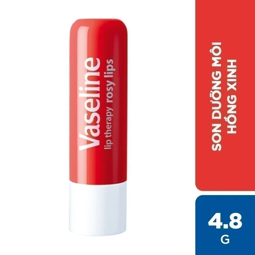 Đánh Giá Son Dưỡng Môi Vaseline Rosy Lips 4.8g: Môi Hồng Xinh, Mềm Mịn Từ Hàn Quốc