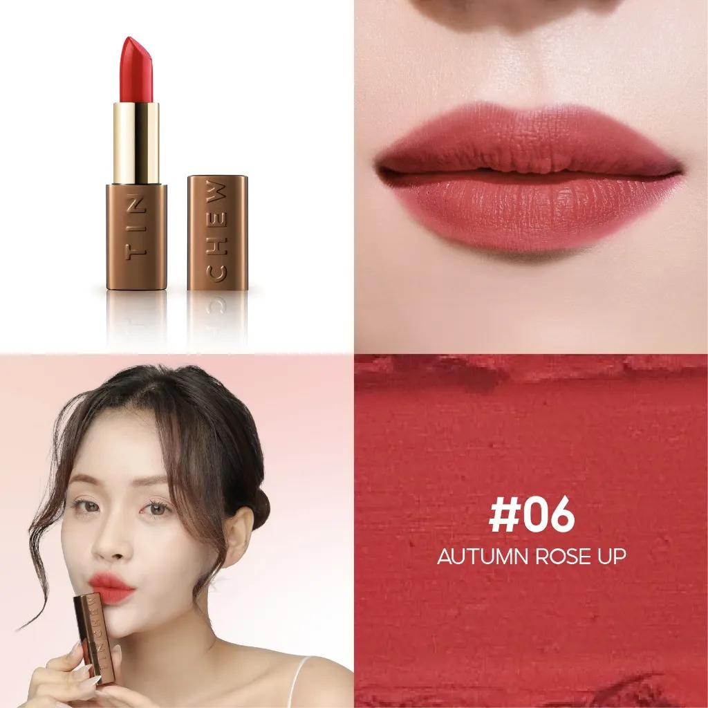 Ảnh Son Thỏi Lì Cao Cấp Hàn Quốc Tinchew Lip Color Stick 3.5g - 4 Màu 3