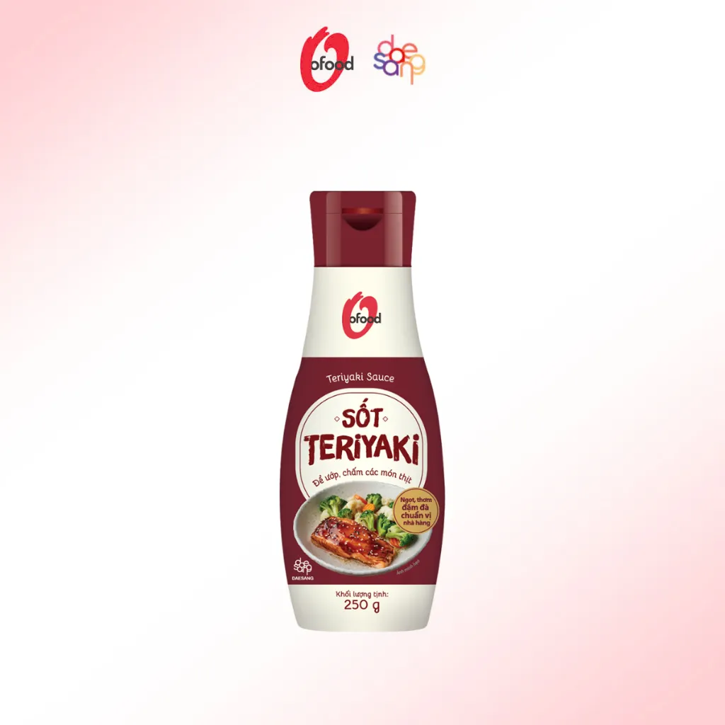 Ảnh Sốt teriyaki hoàn chỉnh O'food chai 250g 1