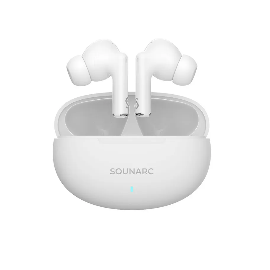 Ảnh Sounarc Q1 Tai Nghe True Wireless Nhỏ Gọn - Âm Thanh Mạnh Mẽ, Pin 28 Giờ, 4 Micro, Bluetooth 5.3 4