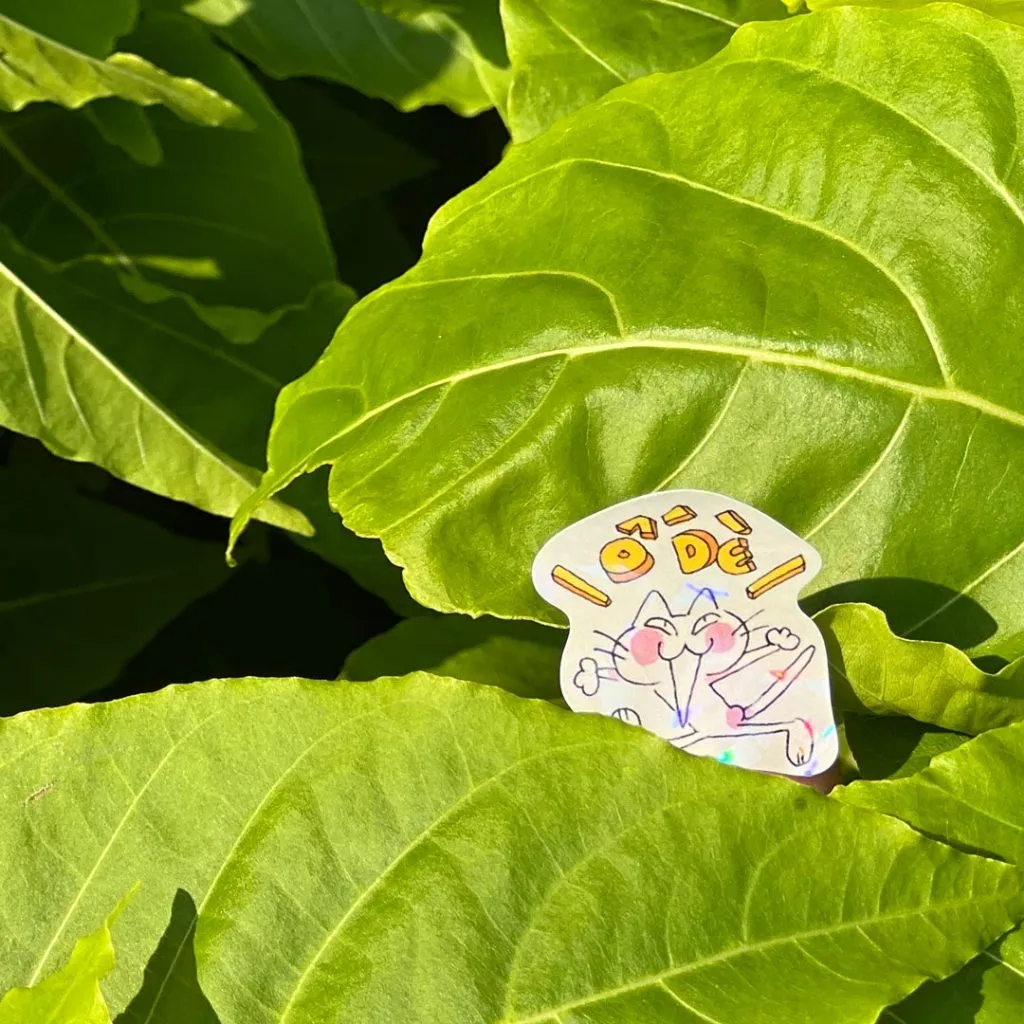 Ảnh Sticker 12 biểu cảm của Mèo Trắng (tập 2) 3