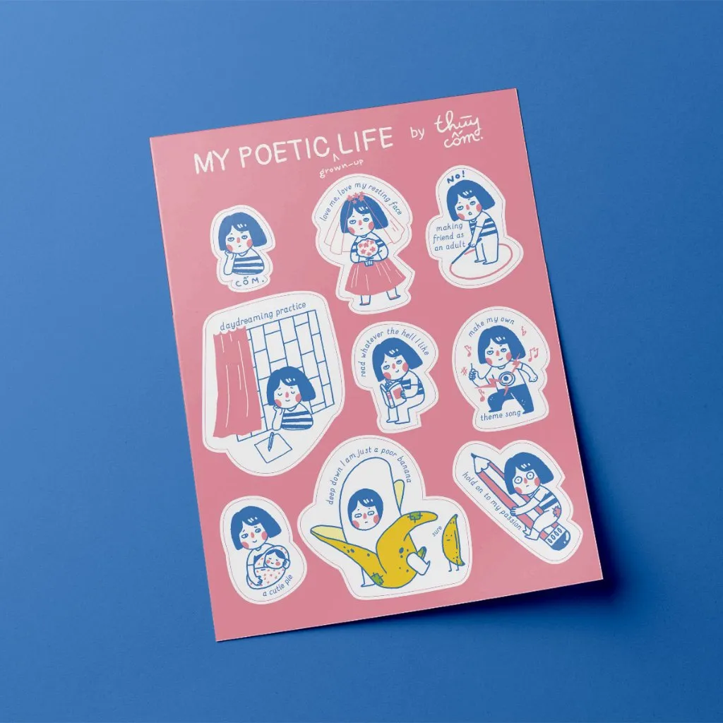 Ảnh Sticker My poetic (grown-up) life 2