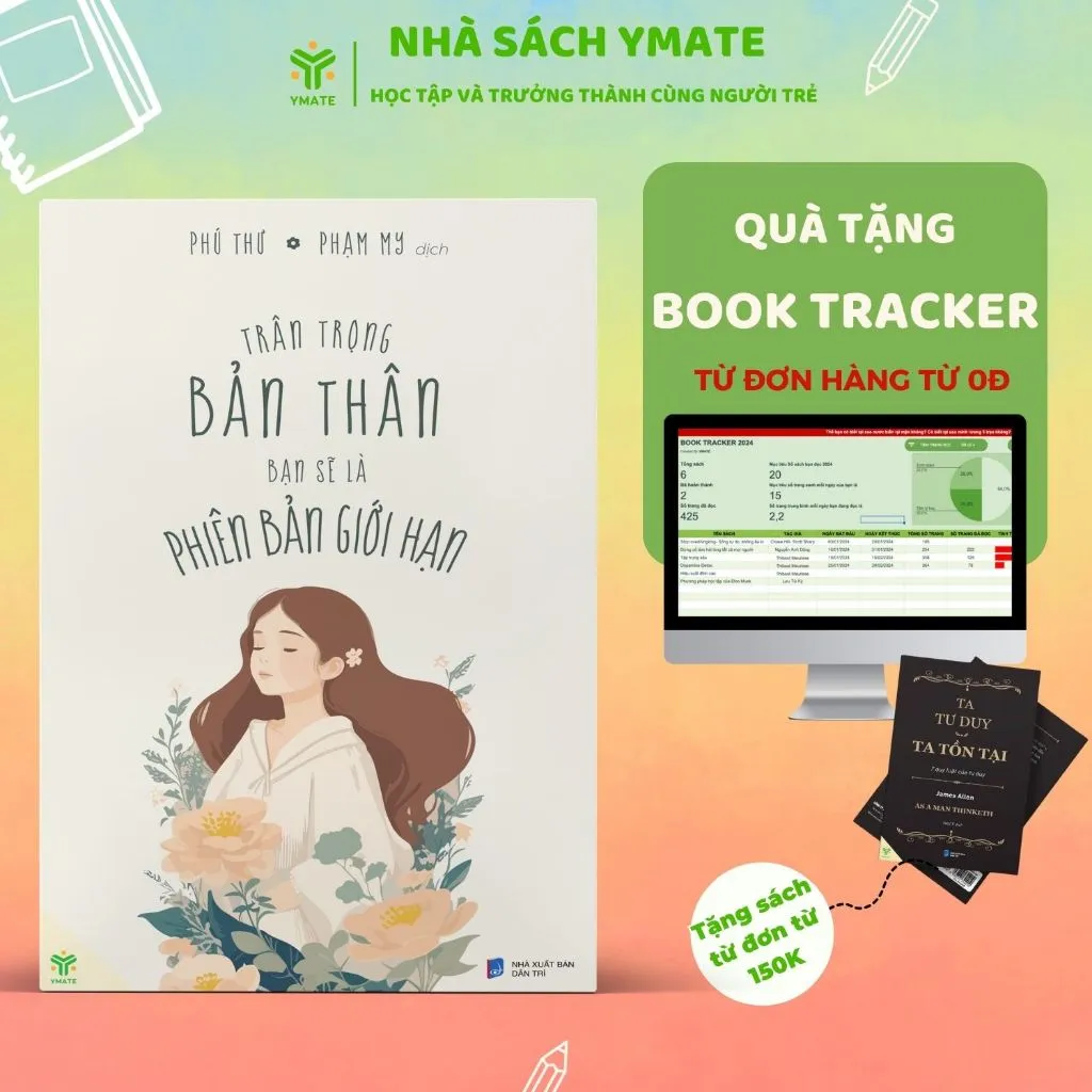 Ảnh - Stop Overthinking + Trân Trọng Bản Thân + Nếu Không Nỗ Lực Ai Sẽ Chăm Chỉ Thay Bạn - YMATE 3