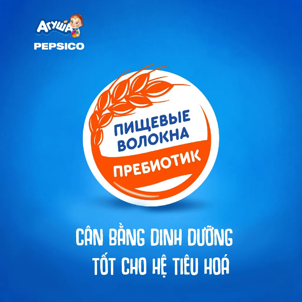 Ảnh Sữa ăn dặm tăng đề kháng, tăng cân ngũ cốc vị việt quất, mâm xôi và táo Agusha 200ml 4
