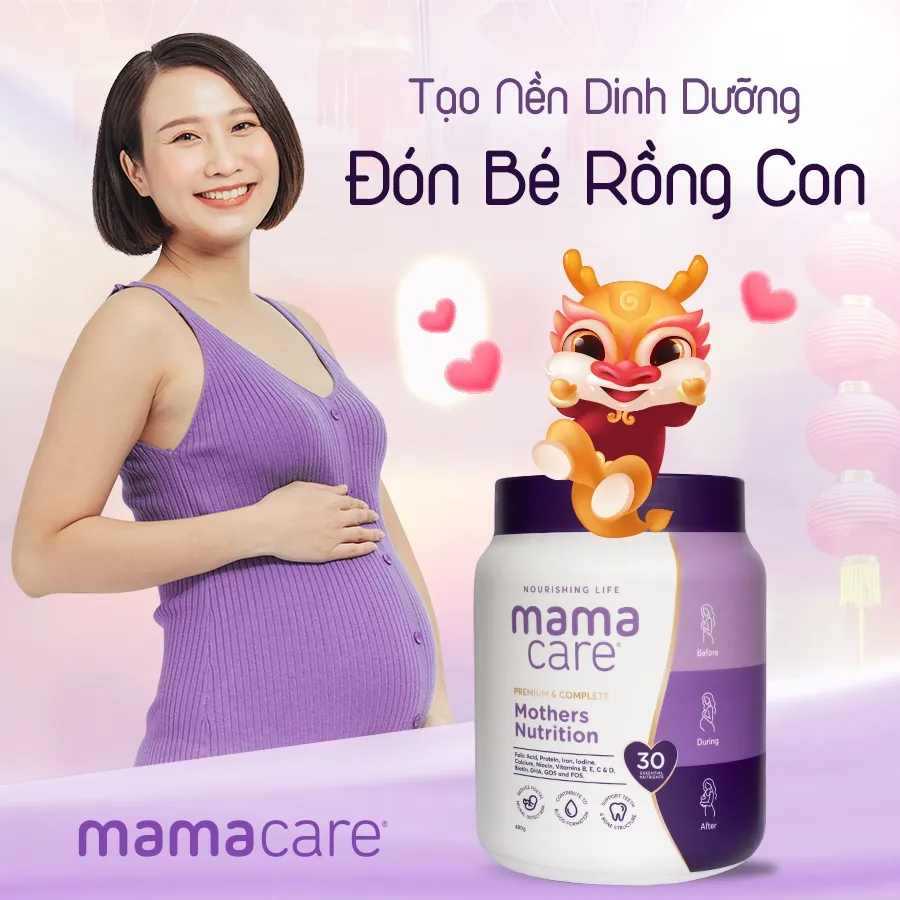 Ảnh Sữa Bầu MamaCare Dinh Dưỡng Cho Mẹ Bầu, Sữa Bột Cho Mẹ Bầu Cung Cấp Vitamin Dưỡng Chất Trong Thai Kì 4