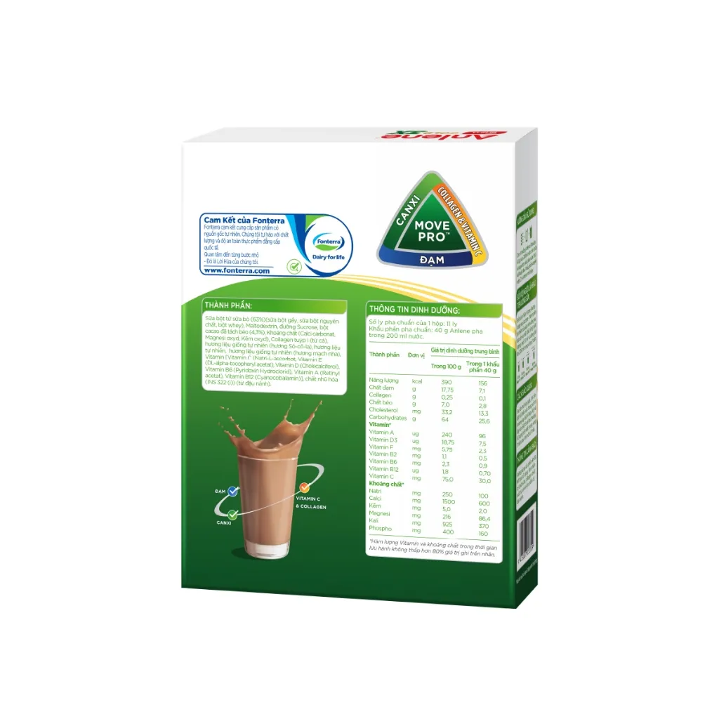 Ảnh Sữa Bột Anlene Hương chocolate 440g 3