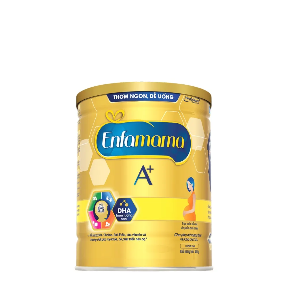 Ảnh Sữa Bột Bầu Enfamama A+ với 360° Brain Plus - Vị Vanilla - 400g 2