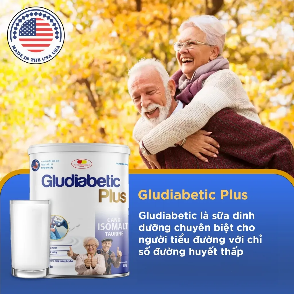 Ảnh Sữa Bột Cho Người Tiểu Đường Gludiabetic giúp ổn định đường huyết Chính Hãng Japa kids 2