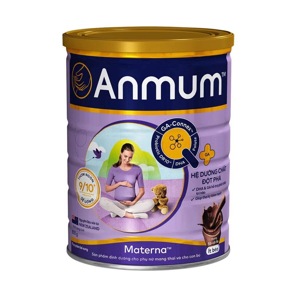 Ảnh Sữa Bột Dành Cho Mẹ Bầu Anmum Materna Hương Chocolate 800g 1