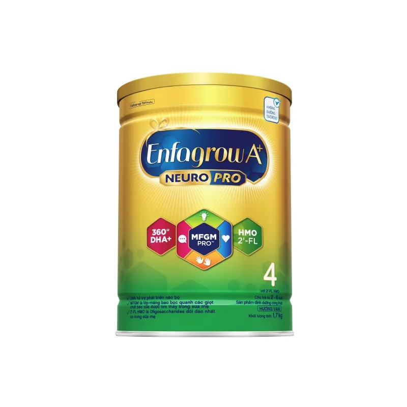 Ảnh Sữa bột Enfagrow A+ Neuropro 4 -1.7kg - FL HMO Vị Nhạt Dễ Uống :2-6 tuổi 2