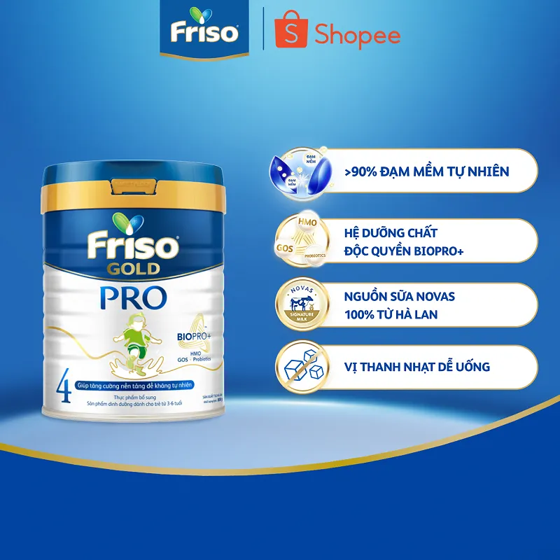 Ảnh Sữa Bột Friso Gold Pro 4 800g (Cho Trẻ Từ 3-6 tuổi) 1
