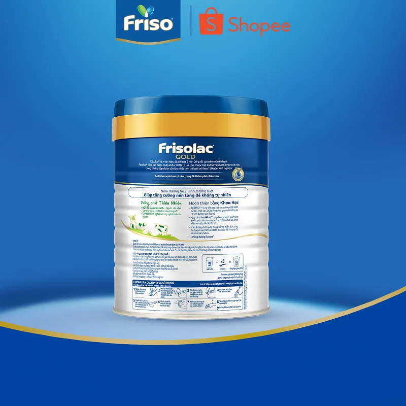 Ảnh Sữa Bột Frisolac Gold Pro 3 800g 1
