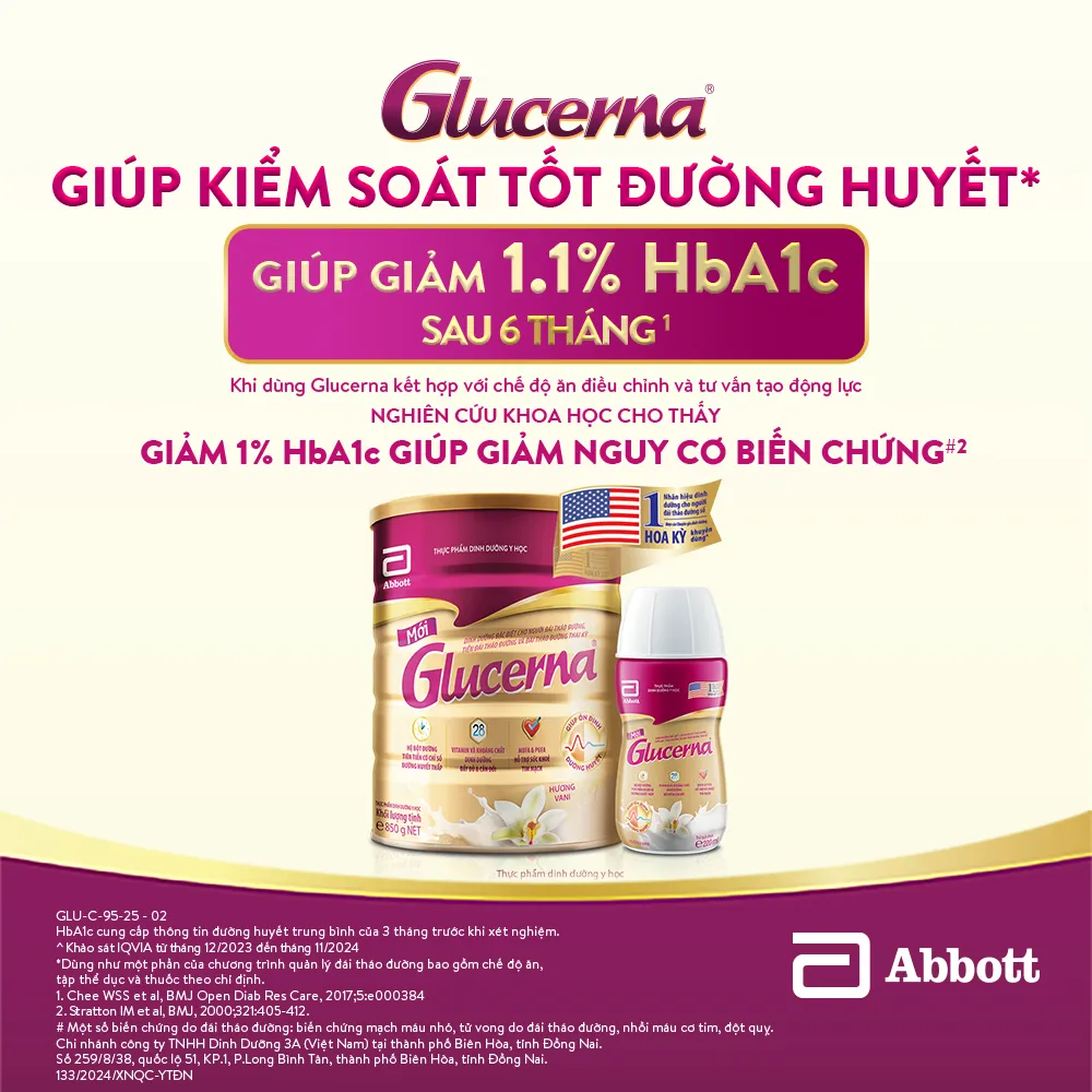 Ảnh Sữa bột Glucerna hương Lúa Mạch 800g dành cho người bị tiểu đường 2