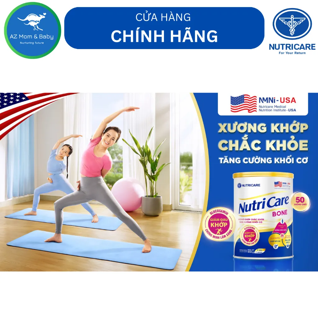 Ảnh Sữa bột Nutricare Bone Mới phòng loãng xương cải thiện xương khớp (850g) 3