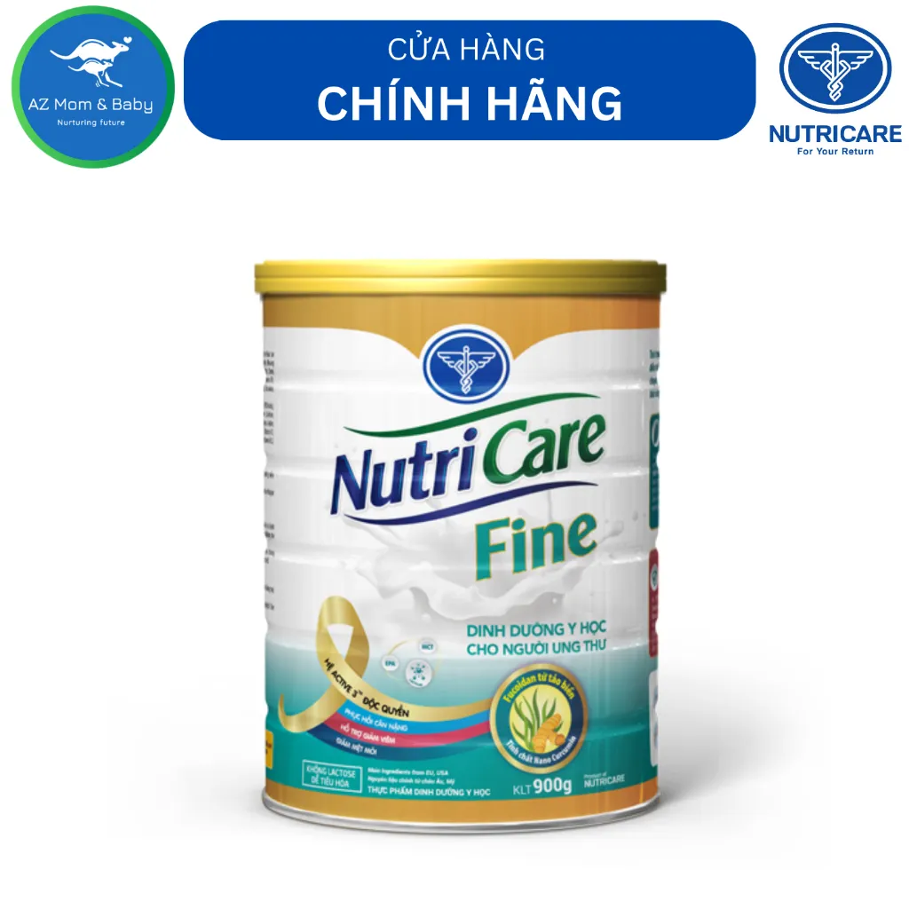 Ảnh Sữa bột Nutricare Fine dinh dưỡng tăng cường miễn dịch cho bệnh nhân ung thư (900g) 1