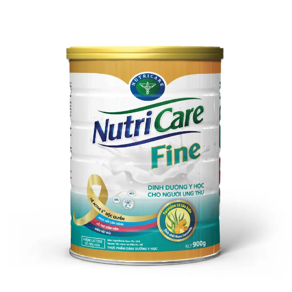 Ảnh Sữa bột Nutricare Fine dinh dưỡng tăng cường miễn dịch cho bệnh nhân ung thư (900g) 2