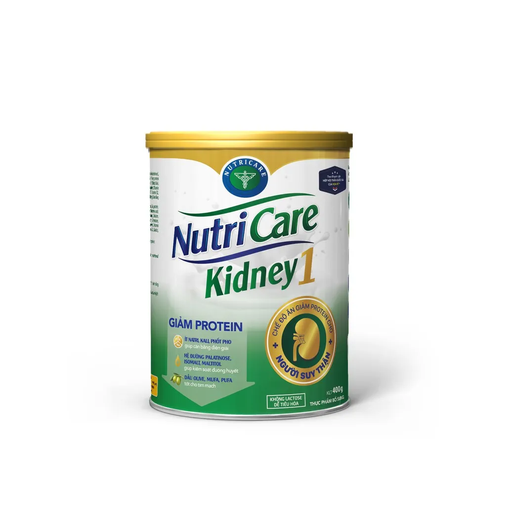 Ảnh Sữa bột Nutricare Kidney 1 - dinh dưỡng cho người suy thận, tiền chạy thận nhân tạo (400g) 4