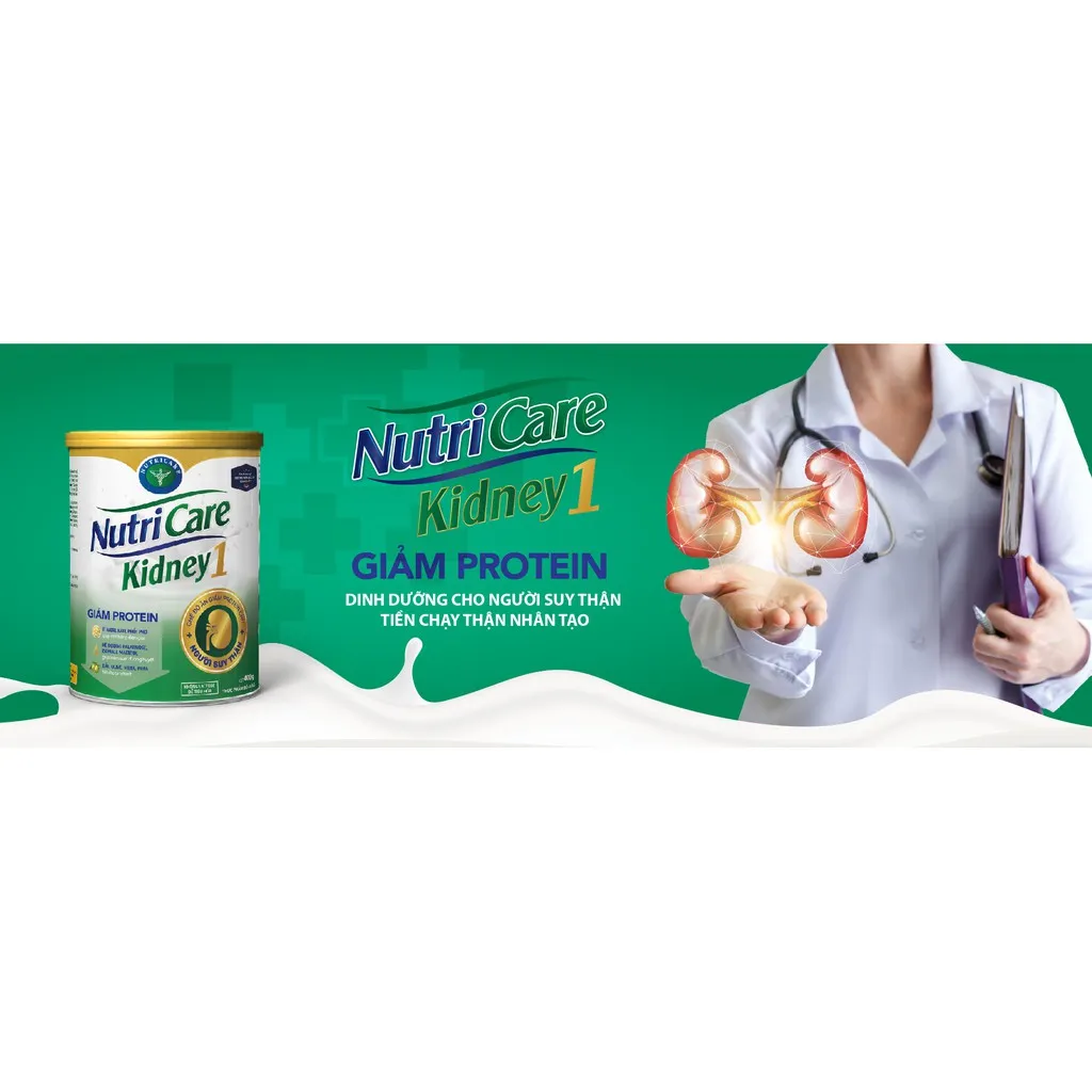 Ảnh Sữa bột Nutricare Kidney 1 - dinh dưỡng cho người suy thận, tiền chạy thận nhân tạo (900g) 3