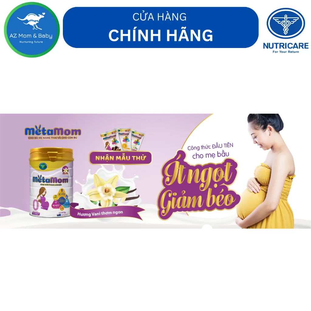 Ảnh Sữa bột Nutricare MetaMom dành cho mẹ bầu & cho con bú (900g) 2