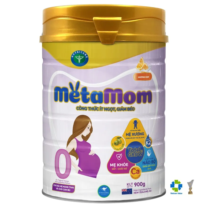 Ảnh Sữa bột Nutricare MetaMom dành cho mẹ bầu & cho con bú (900g) 4
