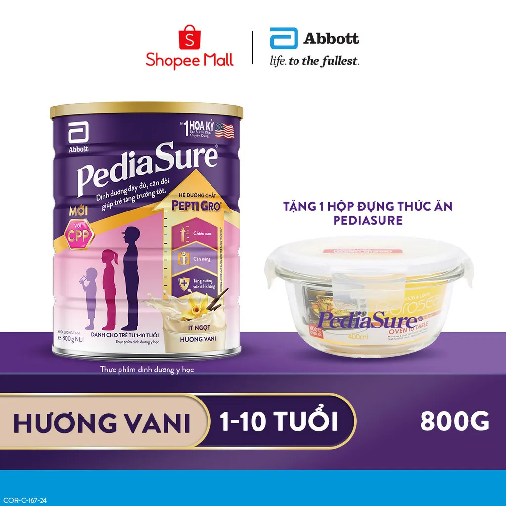 Ảnh Sữa bột Pediasure 800g 1