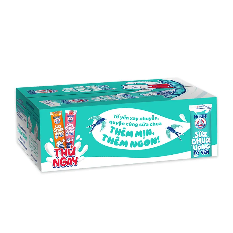 Ảnh Sữa chua tổ yến Nestlé® Yogu Gấu (Thùng 28 gói x 75ml) 3