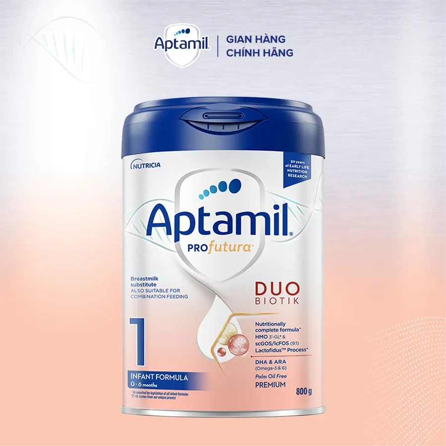 Ảnh Sữa Công Thức Aptamil Profutura Duobiotik 1 Dành Cho Trẻ Từ 0-6 Tháng Tuổi (800g) 3