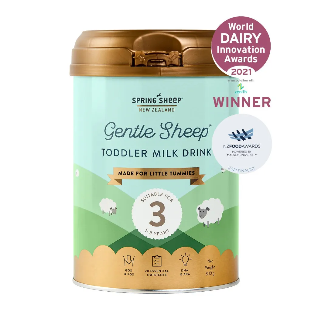 Ảnh Sữa Công Thức Cừu Nguyên Kem Đạm A2 Spring Sheep Số 3 (800g) Dành Cho Bé Từ 12 - 36 Tháng Tuổi 1