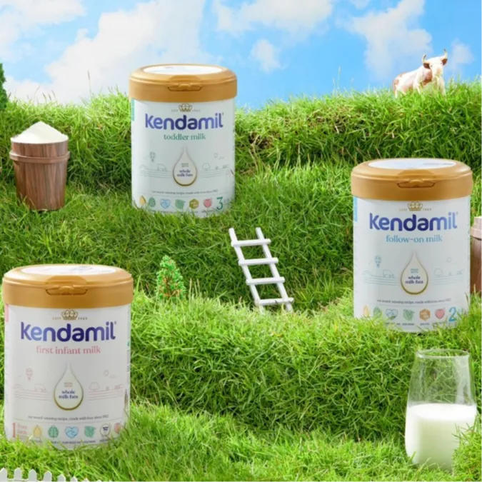 Ảnh Sữa Công Thức Nguyên Kem Kendamil Số 2 (800g) 3