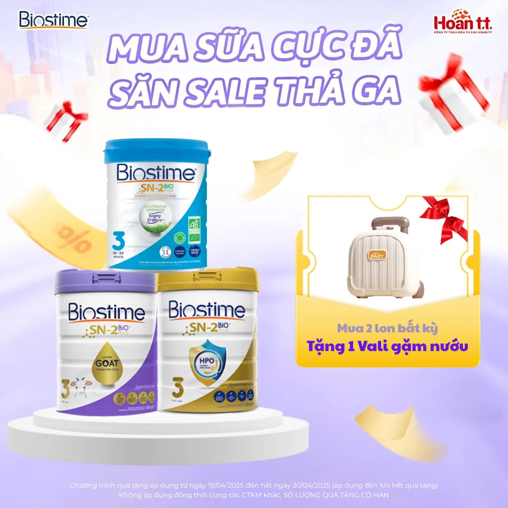 Ảnh Sữa Dê Tăng Khả Năng Hấp Thu Biostime Ultra Goat Số 2 -  Cân Bằng Hệ Tiêu Hóa Cho Trẻ Từ 6-12 Tháng Tuổi Lon 800g 1