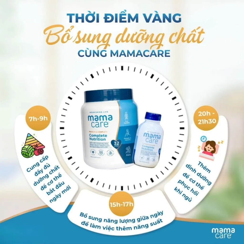 Ảnh Sữa Dinh Dưỡng Tăng Đề Kháng Cho Người Lớn Mama Care - Sữa Tăng Cân Cho Người Gầy- Sữa Bột Phục Hồi Sức Khỏe 4