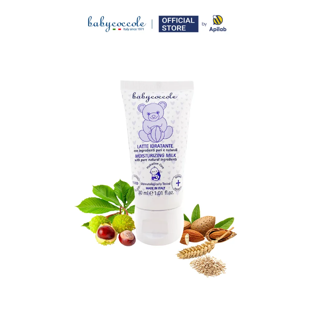 Review Sữa Dưỡng Ẩm Babycoccole 0M+ Chiết Xuất Hạnh Nhân - An Toàn Cho Bé Sơ Sinh