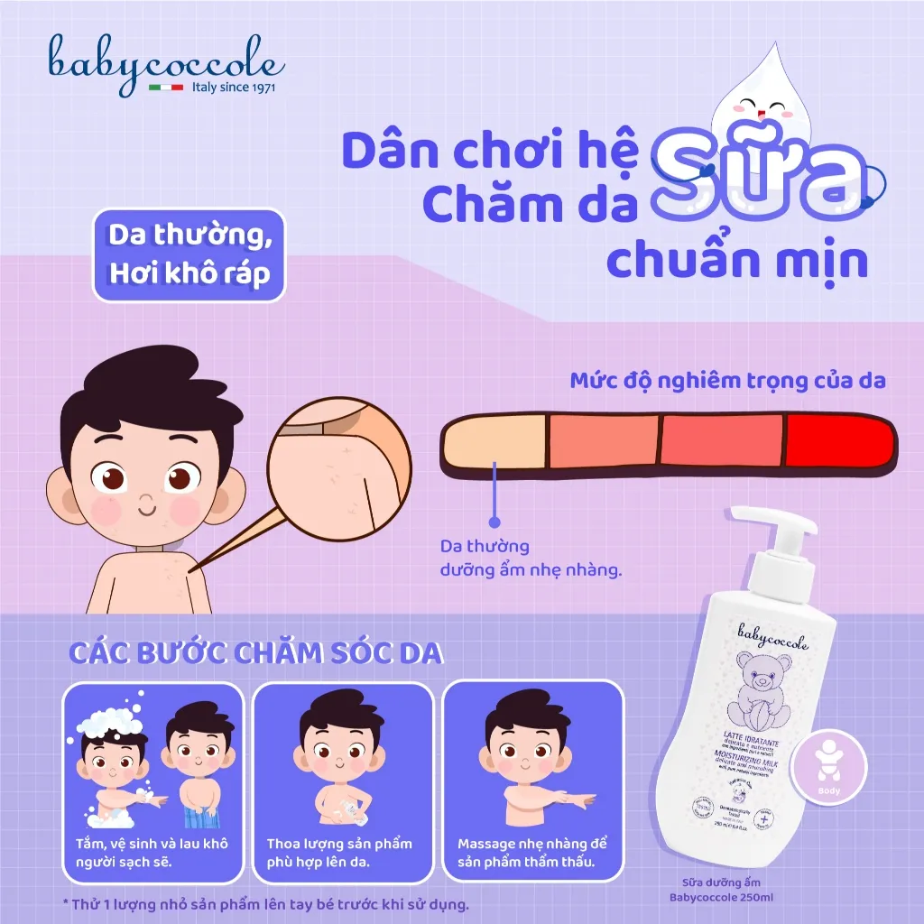 Ảnh Sữa dưỡng ẩm cho bé Babycoccole 0M+ dưỡng da trẻ em & em bé từ sơ sinh chiết xuất hạnh nhân 250ml 1
