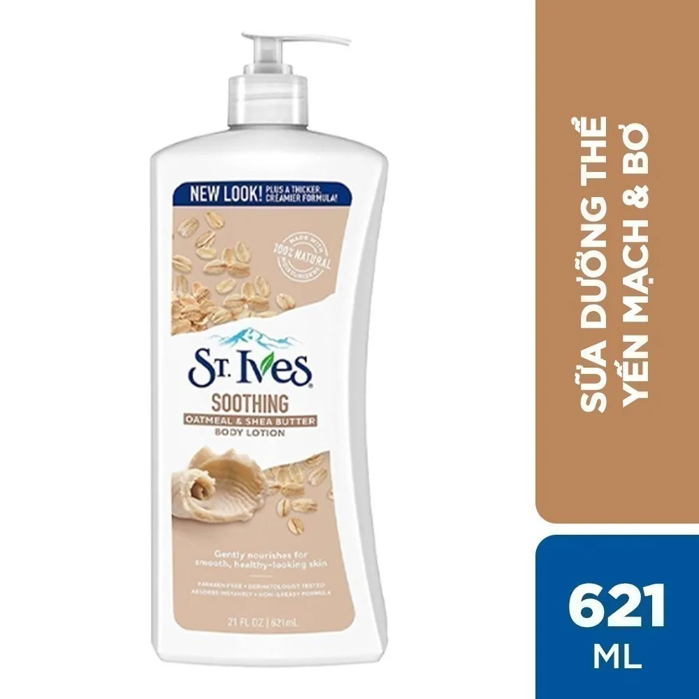 Ảnh Sữa dưỡng thể St.Ives Yến Mạch và Bơ 621ml 2