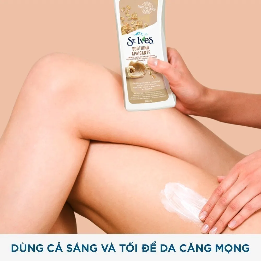 Ảnh Sữa dưỡng thể St.Ives Yến Mạch và Bơ 621ml 4