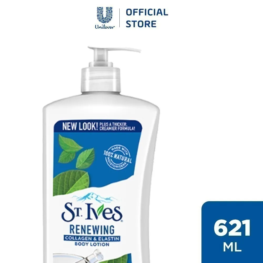 Ảnh Sữa dưỡng thể toàn thân trẻ hóa da St.Ives Collagen 621ml 1