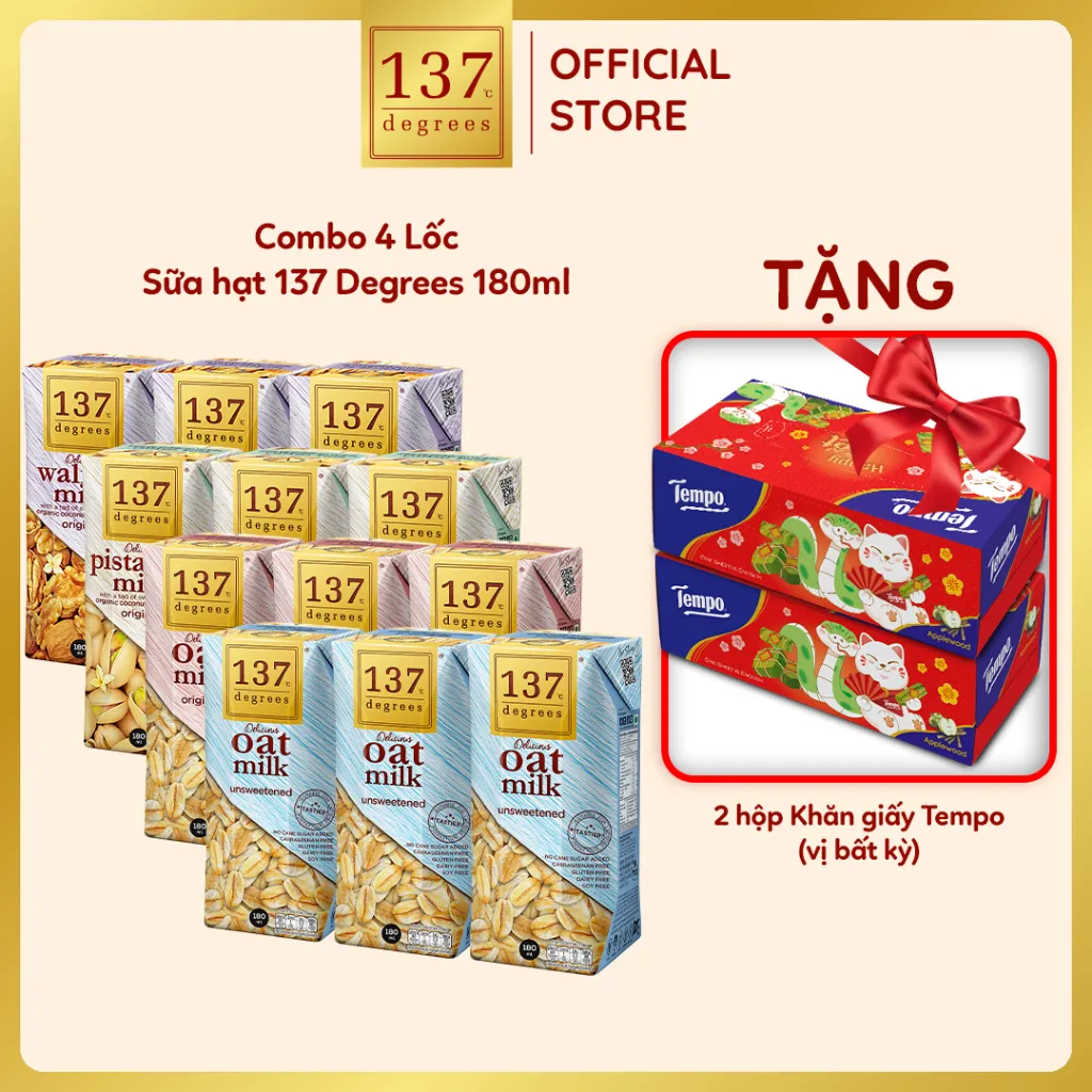 Ảnh Sữa Hạt 137 Degrees Thái Lan Healthy Dinh Dưỡng Nhiều Vị Lựa Chọn 1