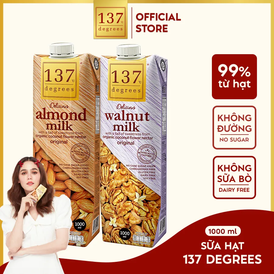 Ảnh Sữa Hạt Nguyên Chất 137 Degrees Chính Hãng Thái Lan Healthy Dinh Dưỡng 2