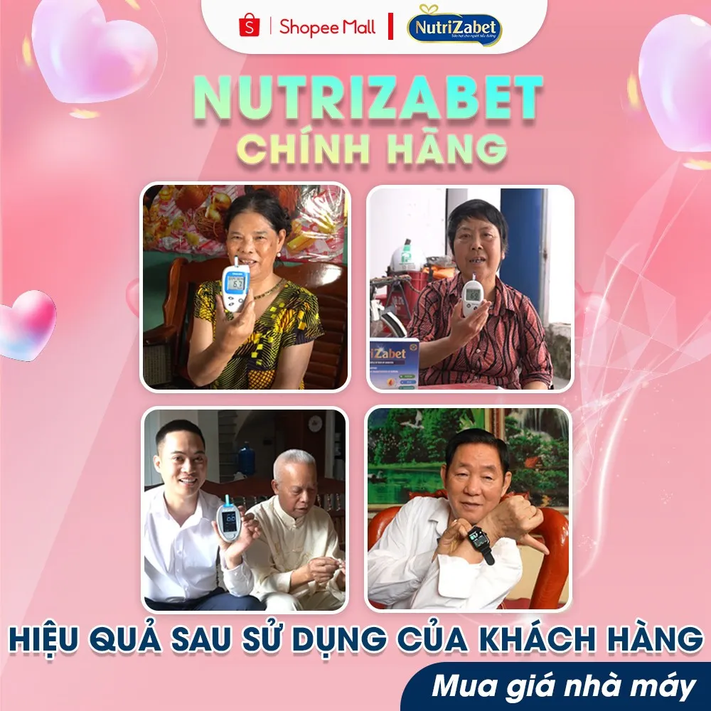 Ảnh Sữa Hạt Tiểu Đường NutriZabet Chính Hãng Hộp 30 Gói - Giúp Ổn Định Đường Huyết 3