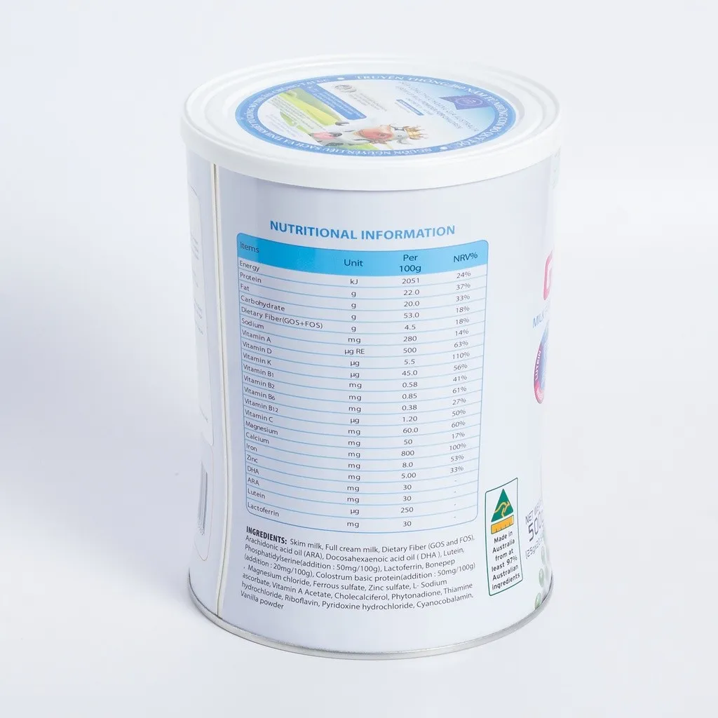 Ảnh Sữa Hoàng Gia Úc ROYAL AUSNZ Grow Up Cho Trẻ Từ 3-14 Tuổi (Hộp 20 gói x25g) 4