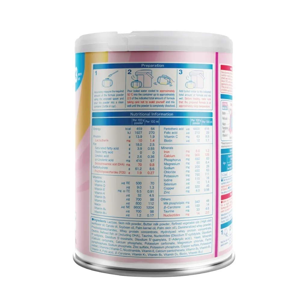 Ảnh Sữa Meiji Growing up Formula cho bé từ 12-36 tháng 800g 2