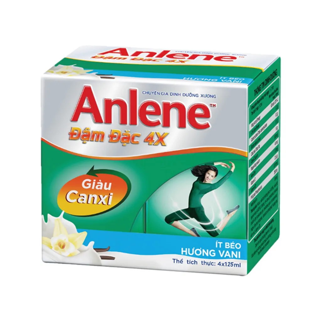 Ảnh Sữa nước Anlene CONCENTRATE đậm đặc Lốc 4x125ml 1
