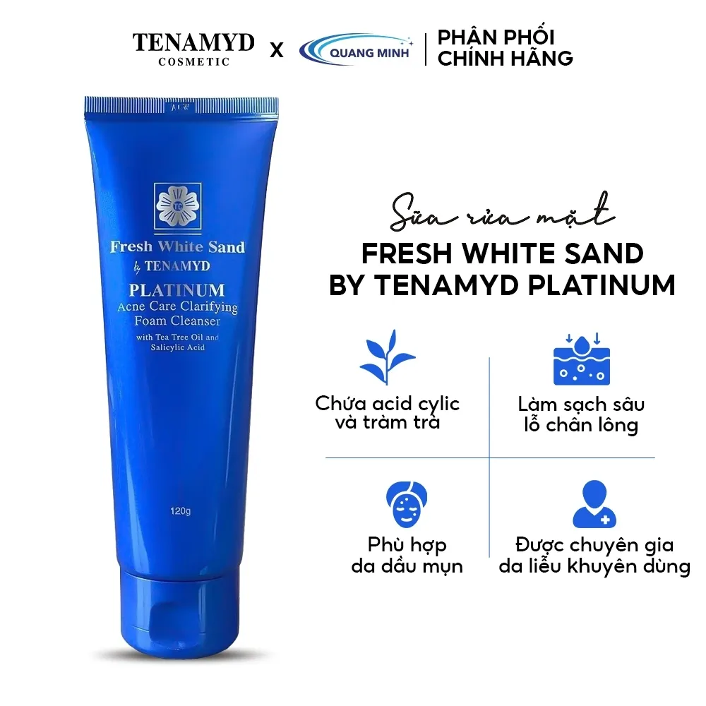 Ảnh Sữa rửa mặt dành cho da dầu mụn Tenamyd Cosmetic 120gam 1