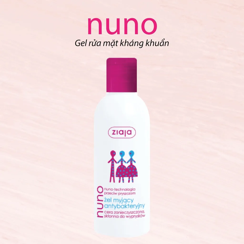 Ảnh Sữa Rửa Mặt Dưỡng Ẩm Dành Cho Da Dầu Ziaja Nuno Giúp Ngăn Ngừa Hình Thành Vết Mụn, Làm Mềm Mịn Da 200ml 1