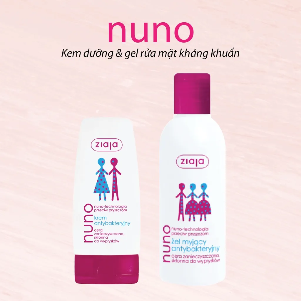 Ảnh Sữa Rửa Mặt Dưỡng Ẩm Dành Cho Da Dầu Ziaja Nuno Giúp Ngăn Ngừa Hình Thành Vết Mụn, Làm Mềm Mịn Da 200ml 2
