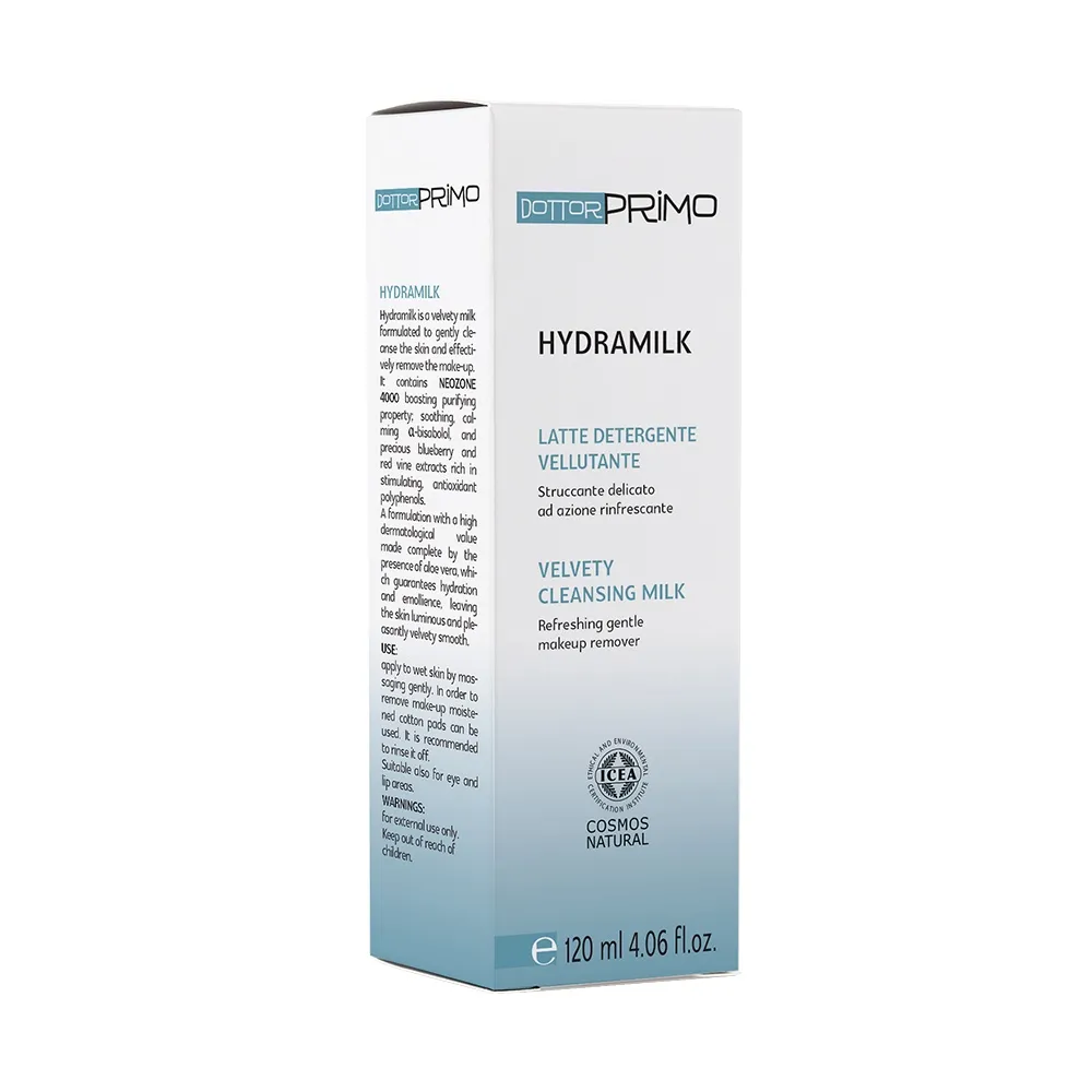 Ảnh Sữa Rửa Mặt Hữu Cơ Cho Da Nhạy Cảm DottorPrimo Hydramilk - Công Nghệ Làm Sạch Sâu 2 in 1 120ml 3