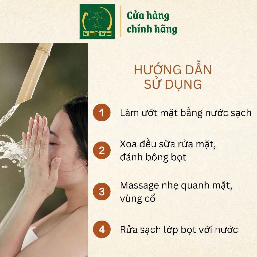 Ảnh Sữa rửa mặt mờ thâm sáng da JASMINUM DEEP CLEANSING FOAMING FACE WASH 200ml - Giang's 4