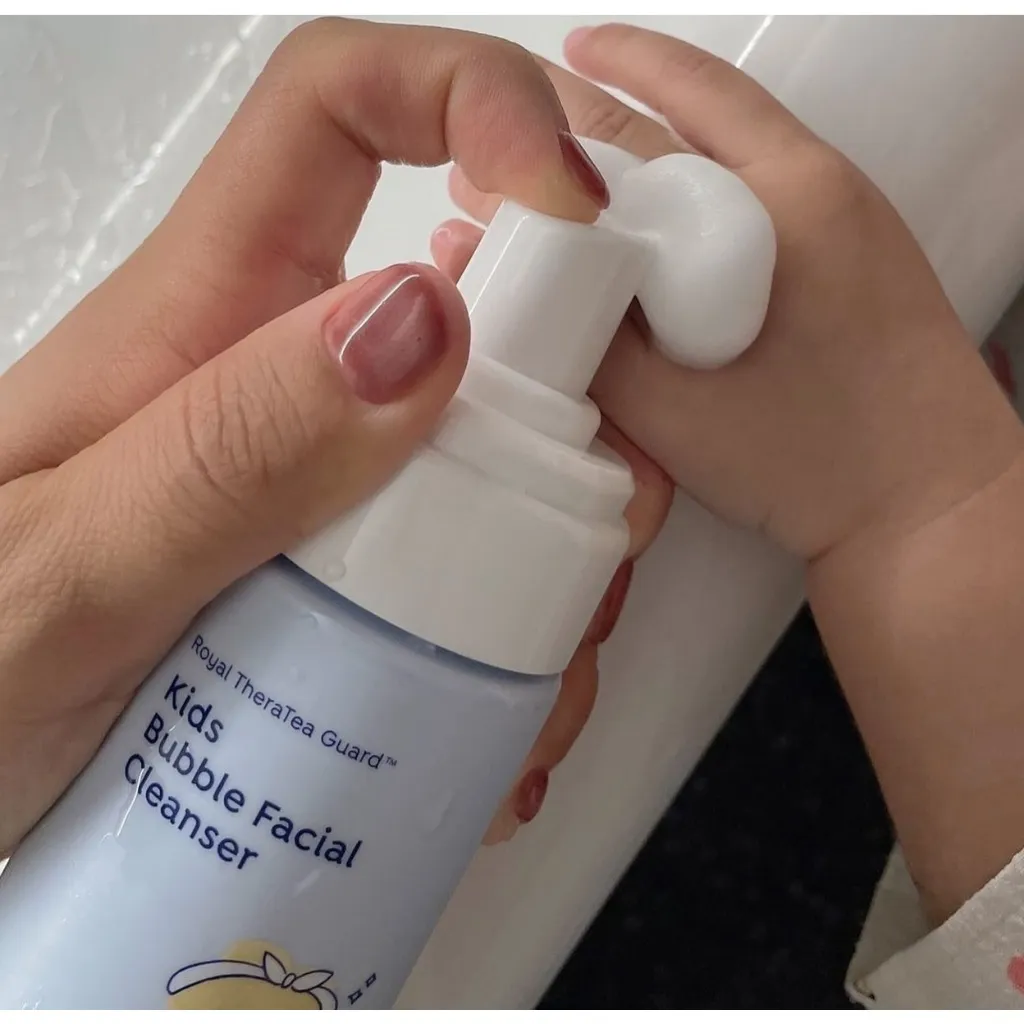 Ảnh Sữa Rửa Mặt Tạo Bọt Làm Sạch Lành Tính GOONGBE Kids Bubble Facial Cleanser 100ml 3