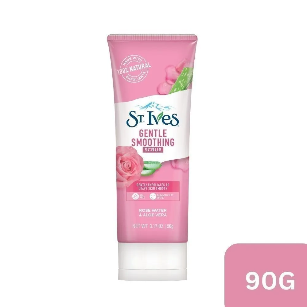 Ảnh Sữa rửa mặt tẩy tế bào da chết St.Ives chiết xuất Hoa Hồng và Lô Hội 90g 4