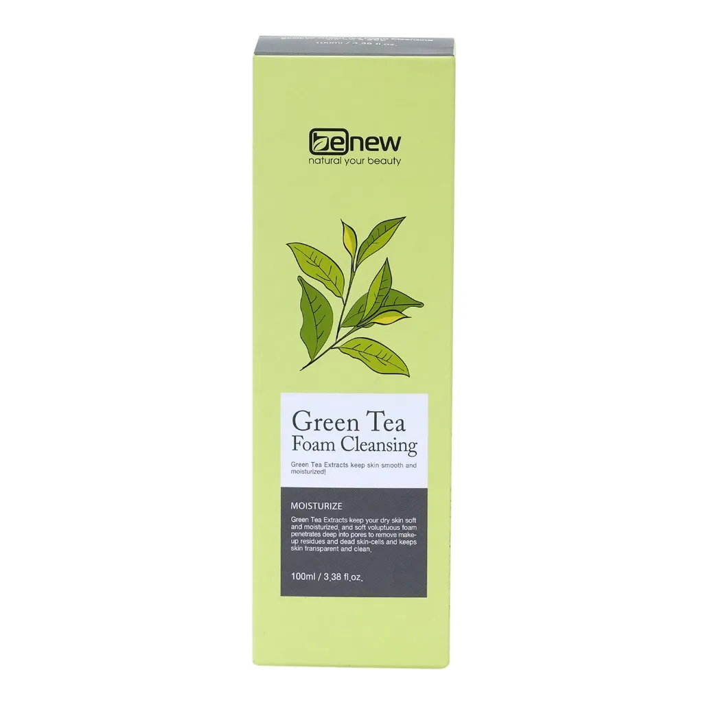 Ảnh Sữa Rửa Mặt Trà Xanh Cao Cấp Benew Green Tea Foam Cleansing 100ml 3